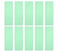 PATIKIL Guided Reading Strips, 10pcs Tracking Highlight Colored Overlay Bookmark Reduce Visual Stress Teaching Supplies with Line for Classroom, Grass Green