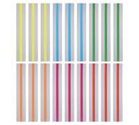 PATIKIL Guided Reading Strips, 18pcs Tracking Highlight Colored Overlay Bookmark Reduce Visual Stress Teacher Teaching Supply for Classroom, 6 Colors