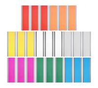 PATIKIL Guided Reading Strips, 24pcs Tracking Highlight Colored Overlay Bookmark Reduce Visual Stress Teacher Teaching Supplies for Classroom, 8 Colors