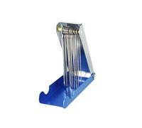 PATIKIL Guitar Nut Slotting File Saw Rods Filing Set Replacement Tool Tip Cleaner Files Bridge Slot Filing Stainless Steel for Guitar, Bass