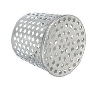 PATIKIL Gutter Guard Filter 3.3"-2.7", PVC Termination Cap Mesh Screen Roof Vent Cover Stainless Steel Conical Exhaust Pipe Cover Downspout Guard Filter Strainer for Downspout