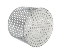 PATIKIL Gutter Guard Filter 4.9"-4.3", PVC Termination Cap Mesh Screen Roof Vent Cover Stainless Steel Conical Exhaust Pipe Cover Downspout Guard Filter Strainer for Downspout