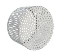 PATIKIL Gutter Guard Filter 6.3"-5.5", 160x140mm PVC Termination Cap Mesh Screen Roof Vent Cover Stainless Steel Conical Exhaust Pipe Downspout Guard Filter Strainer for Downspout