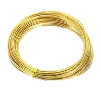 PATIKIL Half Hard Brass Wire, 1Pcs 16Gauge/1.3mm Diameter 10m/32.8ft Pure Craft Wire for Jewelry Making Beading Garden Plants