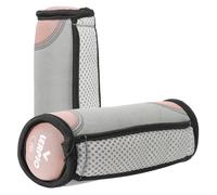 PATIKIL Hand Weights for Women Men 4 Lbs Total (2 Lb Each) Soft Dumbbells with Straps Walking Weight Set for Running Workout Jogging Aerobics Jogging, Orange