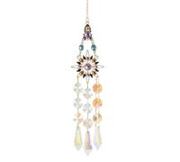 PATIKIL Hanging Sun Catchers, Crystals Prisms, Rhinestones Suncatcher Pendant for Indoor/Outdoor Window Home Car Garden Birthday Party Decor Colorful