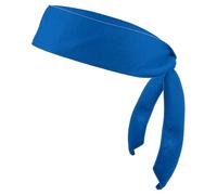 PATIKIL Head Ties Headband, Ninja Karate Headband Adjustable Sports Tie Back Sweat Wicking Workout Head Band for Men Women Running Tennis Yoga, Deep Blue
