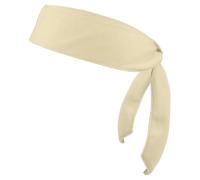 PATIKIL Head Ties Headband, Ninja Karate Headband Adjustable Sports Tie Back Sweat Wicking Workout Head Band for Men Women Running Tennis Yoga, Beige