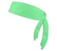 PATIKIL Head Ties Headband, Ninja Karate Headband Adjustable Sports Tie Back Sweat Wicking Workout Head Band for Men Women Running Tennis Yoga, Light Green