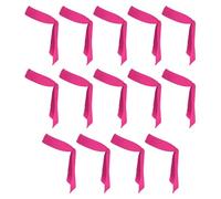 PATIKIL Head Ties Headbands, 14 Pcs Ninja Karate Headband Adjustable Sports Tie Back Sweat Wicking Workout Head Band for Men Women Running Tennis Yoga, Pink