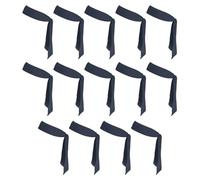 PATIKIL Head Ties Headbands, 14 Pcs Ninja Karate Headband Adjustable Sports Tie Back Sweat Wicking Workout Head Band for Men Women Running Tennis Yoga, Navy Blue