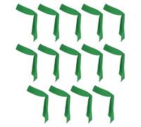 PATIKIL Head Ties Headbands, 14 Pcs Ninja Karate Headband Adjustable Sports Tie Back Sweat Wicking Workout Head Band for Men Women Running Tennis Yoga, Green