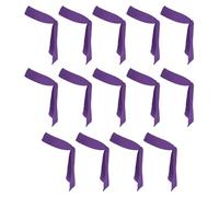 PATIKIL Head Ties Headbands, 14 Pcs Ninja Karate Headband Adjustable Sports Tie Back Sweat Wicking Workout Head Band for Men Women Running Tennis Yoga, Dark Purple