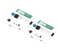 PATIKIL High Voltage Boost Converter Set, 2 Set DC 3-5V Step-up Power Supply Module Arc Voltage Generator Transformer for Scientific Experiment, Black