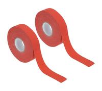 PATIKIL Hockey Tape 1" X27 Yard, 2 Pack Multipurpose Grip Protector for Hockey Stick Blade Baseball Bat, Orange