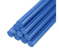 PATIKIL Hot Glue Sticks for Glue Gun, 10 Pcs Colored Hot Melt Adhesive Glue Sticks Bulk for DIY Projects Craft Art Decoration Home Repairs, Dark Blue (20omm x 11mm)