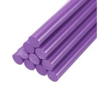 PATIKIL Hot Glue Sticks for Glue Gun, 10 Pcs Colored Hot Melt Adhesive Glue Sticks Bulk for DIY Projects Craft Art Decoration Home Repairs, Dark Purple (20omm x 11mm)