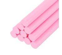 PATIKIL Hot Glue Sticks for Glue Gun, 10 Pcs Colored Hot Melt Adhesive Glue Sticks Bulk for DIY Projects Craft Art Decoration Home Repairs, Pink (100mm x 11mm)
