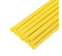 PATIKIL Hot Glue Sticks for Glue Gun, 20 Pcs Colored Hot Melt Adhesive Glue Sticks Bulk for DIY Projects Craft Art Decoration Home Repairs, Light Yellow (200mm x 7mm)