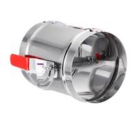 PATIKIL HVAC Duct Manual Volume Backdraft Damper, 6 Inch/150mm, Airflow Ducting Branch Vent Damper Air Control Valve, Adjustment Handle Stainless Steel, for HVAC
