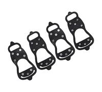 PATIKIL Ice Cleats, Snow Traction Cleat Anti Slip 8-Studs Silicone Crampons Gripper Spikes Claw for Shoes and Boots