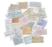 PATIKIL Inspirational Quotes Stickers,120 Pcs Typewriter Style Motivational Scrapbook Stickers Vintage Famous Words Journaling Stickers for Water Bottle Laptop Decals,Retro Color