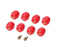 PATIKIL Insulator 8pcs SM30 High-Strength Polyester Standoff Insulators with M8 Screws for Power Distribution Cabinet