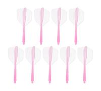 PATIKIL Integrated Dart Shaft & Flights, Durable Plastic Dart Flight Set