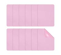 PATIKIL Iron-on Patches 95 x 125mm, 12 Pack Fabric Repair Patches Cotton Iron on Patch for Clothes Repair Decorating Kit, Pink