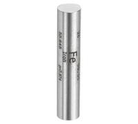 PATIKIL Iron Stick, 0.4x2" Fe Density Stick High Density Element Rod Unique Metal Round Periodic Table of Elements Collections Lab Experiment Teacher Scientific Classes
