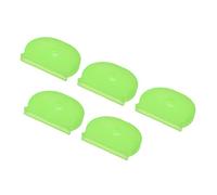 PATIKIL Key Cap Cover Tags, 10Pcs Keys Identifier Label ID Silicone Sleeve for House Apartment Organization Green