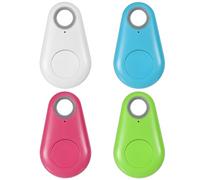 PATIKIL Key Finders, 4 Pcs 80dB Mini Luggage Tracker Item Locator Bluetooth Alarms Device 98ft Working Range for Phone Item Locating, Multicolor