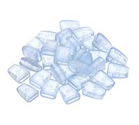 PATIKIL Kitchen Sink Rack Feet, 30 Pack 22x17x10mm Plastic Sink Protective Replacement Feet Wire Bumpers Protector for Kitchen Sink Grid, Clear