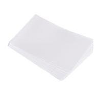 PATIKIL L Type Folders 24 Pack 8.9 x 6.3 inches A5 Plastic Clear Document Folder File Jacket Sleeves Project Pockets, White
