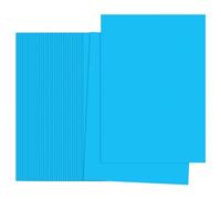 PATIKIL Lake Blue Print Copy Paper, 100 Sheets 8.3x5.9 A5 19lb/70gsm Double Sided Colorful Print Paper Bulk Sheet DIY Craft Art Projects Supplies for Printer Origami