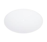 PATIKIL Lampshade Diffuser, 7.5" Diameter with 3/8" Center Hole Round Diffuser 2mm Thick for Drum Lampshades Pendants Light Fits 8-8.5" Openings, Frosted White