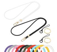 PATIKIL Lanyard for ID Badges, 2 Pack Teacher Lanyards ID Badge Holder with Safety Breakaway Buckle Cruise Essentials for Ship Cards Keys Phones, Black/White
