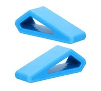 PATIKIL Laptop/Computer Keyboard Stand, 2-Pack Laptop Notebook Holder Portable Ventilated Anti-Slip for Desk Compact Cooling Notebook/Tablet, Blue