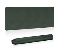 PATIKIL Large Desk Mat, 48"x17" Non-Slip Waterproof PU Leather Large Desk Pad Large Desktop Protector Cover Dual Sided Desk Pad for Office Home Work Study, Dark Green