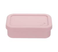 PATIKIL Leakproof Travel Soap Case, Silicone Travel Soap Container with Draining Layer Portable Bar Soap Holder for Bathroom Camping Gym, Pink
