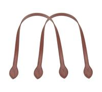 PATIKIL Leather Bag Handle Strap, 2 Pcs 23.6" L 5/8" W Replacement Leather Purse Straps Sew on Bag Handle for Purse Handbag Shoulder Making, Light Blue
