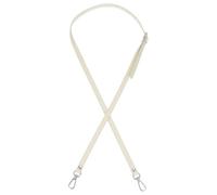 PATIKIL Leather Purse Strap Replacement 47" Beige Strap/Silver Clip | PU Adjustable Shoulder Crossbody Replacement Strap for Handbags Shoulder Bag