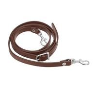 PATIKIL Leather Purse Strap Replacement 47 Inch, PU Adjustable Shoulder Crossbody Replacement Strap with Silver Hardware, Light Brown