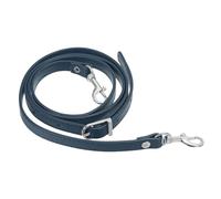 PATIKIL Leather Purse Strap Replacement 47 Inch, PU Adjustable Shoulder Crossbody Replacement Strap with Silver Hardware, Navy Blue