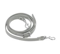 PATIKIL Leather Purse Strap Replacement 47 Inch, PU Adjustable Shoulder Crossbody Replacement Strap with Silver Hardware, Grey