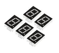 PATIKIL LED Display Digital Tube, 5 Pack Common Cathode 7 Segment 10 Pin 1 Bit 2.1V 1" Digit Height LED Display Module for Electronic Driver Board, Yellow