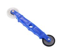 PATIKIL LED Strip Channel Roller Tool, Flat/U-Groove Wheels with Plastic Handle Quick Installation Tool for 5-10mm Wide LED Strip