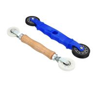 PATIKIL LED Strip Channel Roller Tool, Flat/U-Groove Wheels with Plastic/Wooden Handle Quick Installation Tool for 5-8-10mm Wide LED Strip