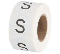 PATIKIL Letter S Inventory Labels, 1 Inch Capital Letter Stickers Self Adhesive Round Circle Coding Dots Labels (1Roll/Total 500Pcs) for Office, Storage