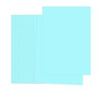 PATIKIL Light Blue Colored Copy Paper, 50 Sheets 8.3x5.9 A5 19lb/70gsm Double Sided Colorful Print Paper Bulk Sheet DIY Craft Art Projects Supplies for Printer Origami